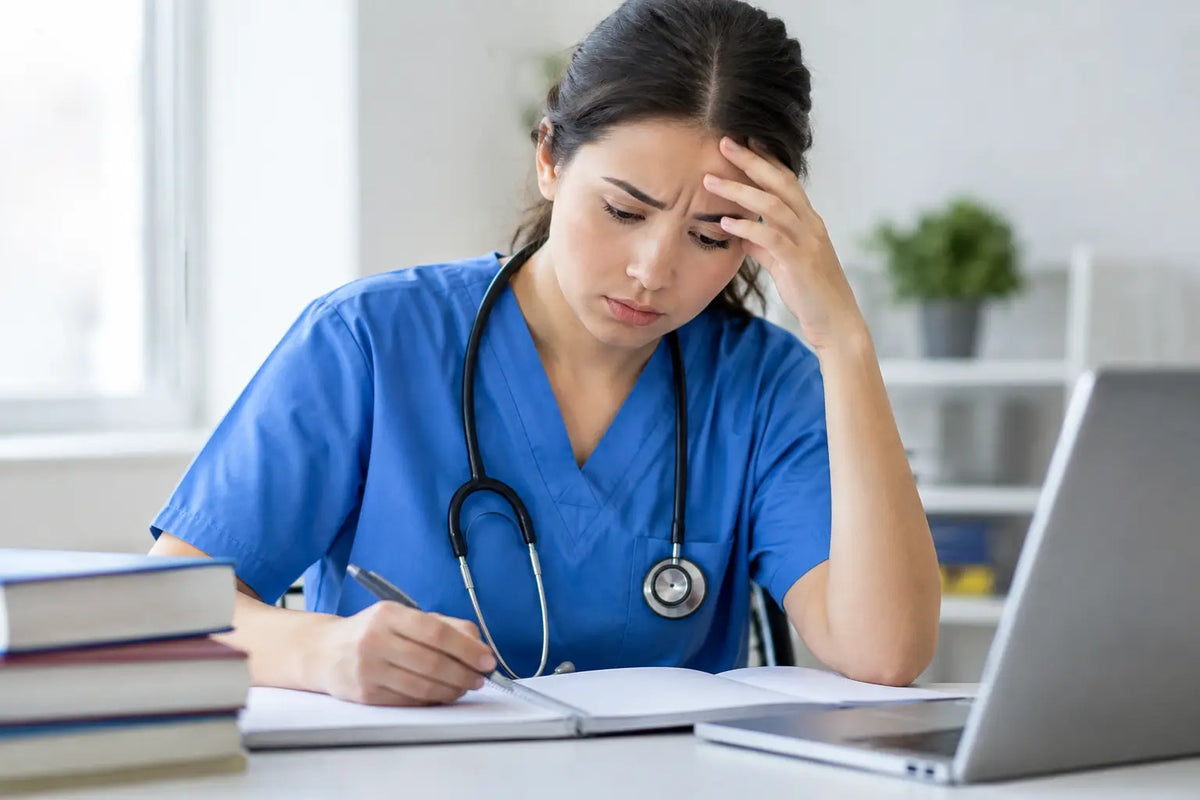 What Causes Nursing Test Blanks Under Pressure?